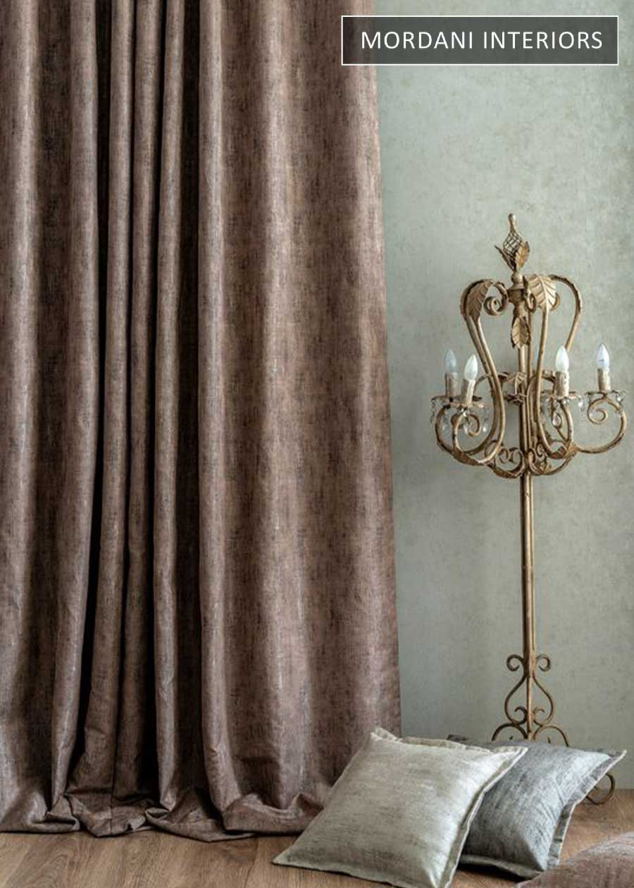 Gold & Silver DDecor Silk Curtains